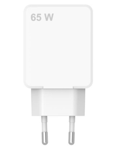 Celly SLIMTC2C65WWH cargador de dispositivo móvil Portátil, Smartphone, Tableta Blanco Corriente alterna Carga rápida Interior