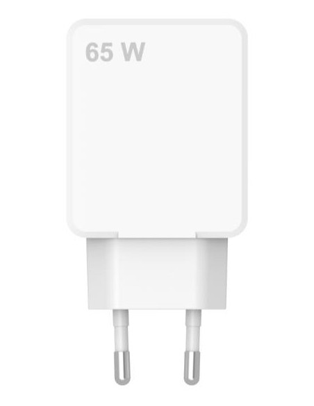 Celly SLIMTC2C65WWH cargador de dispositivo móvil Portátil, Smartphone, Tableta Blanco Corriente alterna Carga rápida Interior