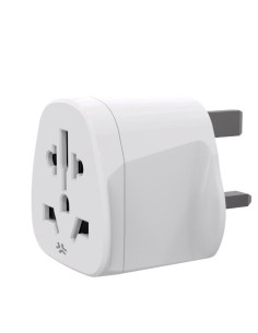 Celly TRAVELADAPTERUK adaptador de enchufe eléctrico Tipo G (RU) Universal Blanco