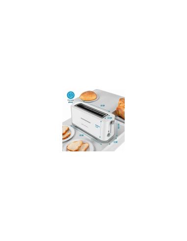Grunkel TS-40EASYTOAST tostadora 7 1 rebanada(s) 970 W Blanco