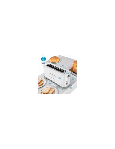 Grunkel TS-40EASYTOAST tostadora 7 1 rebanada(s) 970 W Blanco