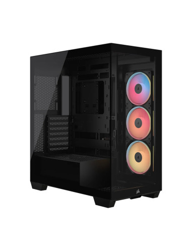 Corsair Midi Tower 3500X LXR LINK TG Negro