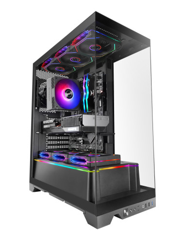 Mars Gaming MCPRISMA carcasa de ordenador Midi Tower Negro