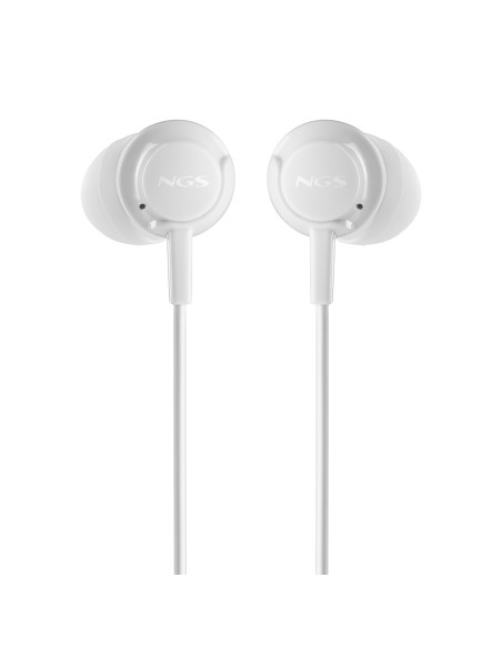 NGS CROSS STEP Auriculares Alámbrico Dentro de oído Llamadas Música USB Tipo C Blanco