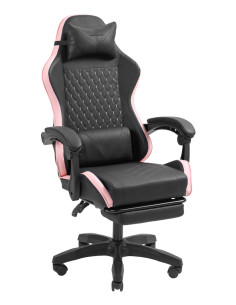 Mars Gaming MGC-X Silla para videojuegos de PC Asiento acolchado Negro, Rosa