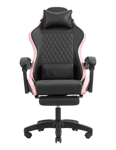 Mars Gaming MGC-X Silla para videojuegos de PC Asiento acolchado Negro, Rosa