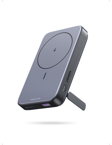 Ugreen 10000mAh Mini Powerbank Wireless 20W with MagSafe grey
