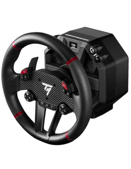 Thrustmaster T598X Negro USB Volante + Pedales Analógico Digital PC, Xbox