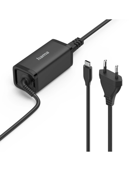 Hama 00200022 adaptador e inversor de corriente Interior   exterior 45 W Negro