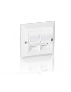 Equip 760301 placa de pared y cubierta de interruptor Blanco