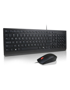 Lenovo Essential Wired Combo (ES 172) teclado Ratón incluido Universal USB Español Negro 2