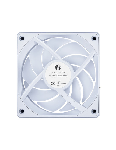 Lian Li 12CL1 Carcasa del ordenador Ventilador 12 cm Blanco