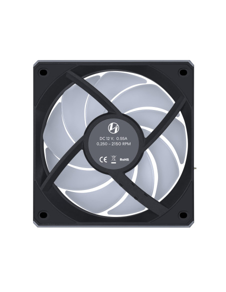 Lian Li 12CL1 Carcasa del ordenador Ventilador 12 cm Negro
