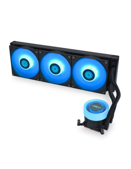 Lian Li GA II LITE Procesador Kit de refrigeración líquida 12 cm Negro