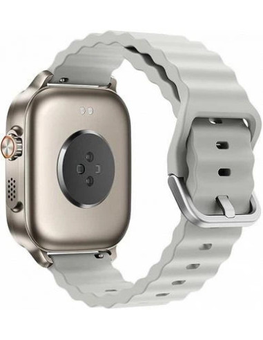 realme Watch 5 5 cm (1.97") AMOLED Digital 390 x 450 Pixeles Pantalla táctil Plata GPS (satélite)