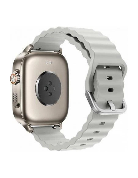realme Watch 5 5 cm (1.97") AMOLED Digital 390 x 450 Pixeles Pantalla táctil Plata GPS (satélite)