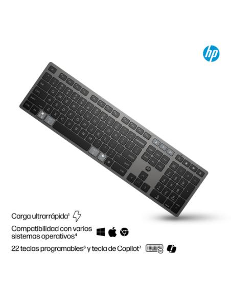 HP Teclado inalámbrico recargable multidispositivo 725