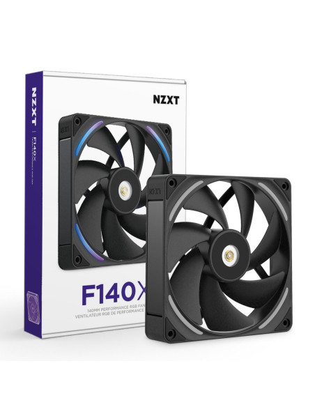 NZXT F140X Carcasa del ordenador Ventilador 14 cm Negro 1 pieza(s)