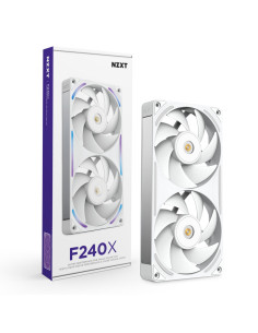 NZXT F240X Carcasa del ordenador Ventilador 12 cm Blanco 1 pieza(s) 2