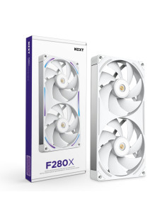 NZXT F280X Carcasa del ordenador Ventilador 14 cm Blanco 1 pieza(s) 2