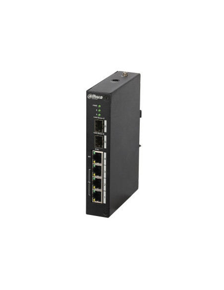 Dahua Technology PFS4206-4P-96 switch Gestionado L2 Fast Ethernet (10 100) Energía sobre Ethernet (PoE) Negro