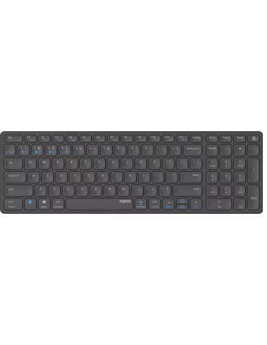 Rapoo 00215871 teclado Oficina RF Wireless + Bluetooth QWERTY Inglés Negro