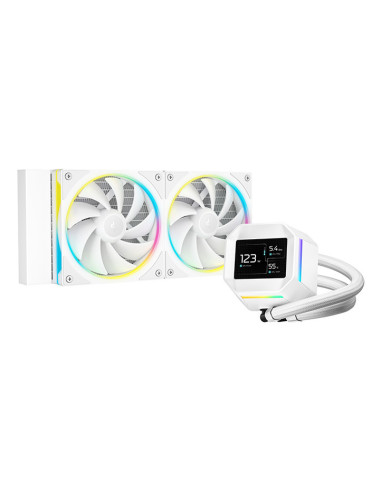 DeepCool LM240 WH Procesador Kit de refrigeración líquida 12 cm Blanco 1 pieza(s)