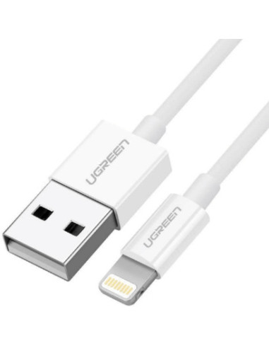 Ugreen cable USB 2.0 A lightning 2m, 5V 2.4A iPhone 7   7plus   6S  6   6 Plus, iPhone 5s 5c 5, iPad Mini Mini 2, iPad 1 m