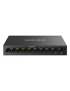 Mercusys MS110CMP switch Fast Ethernet (10 100) Energía sobre Ethernet (PoE) Negro