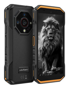 Ulefone Armor X32 PRO 14,3 cm (5.65") SIM doble Android 14 5G USB Tipo C 8 GB 256 GB 5500 mAh Negro, Naranja