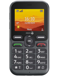 Doro Leva L10 6,1 cm (2.4") 120,7 g Negro Característica del teléfono