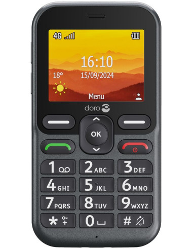 Doro Leva L10 6,1 cm (2.4") 120,7 g Negro Característica del teléfono