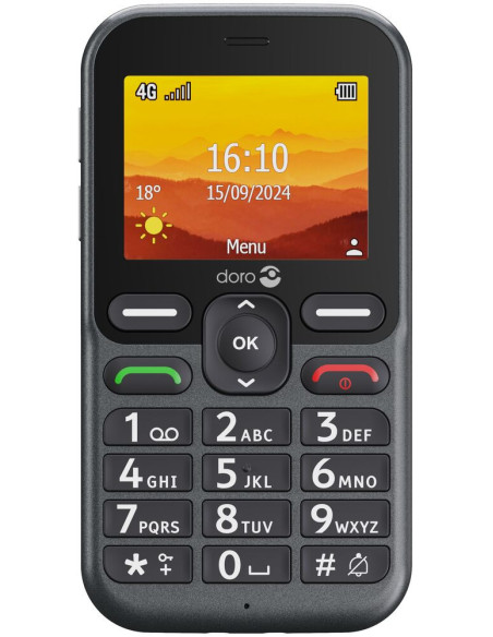 Doro Leva L10 6,1 cm (2.4") 120,7 g Negro Característica del teléfono