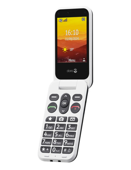 Doro Leva L20 7,11 cm (2.8") 132 g Negro, Blanco Característica del teléfono