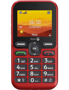 Doro Leva L10 6,1 cm (2.4") 120,7 g Rojo Característica del teléfono