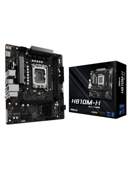 Asrock H810M-H Intel H810 LGA 1851 (Socket V1) micro ATX