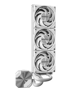 Montech HyperFlow Silent 360 Procesador Sistema de refrigeración líquida todo en uno 12 cm Blanco 1 pieza(s) 2