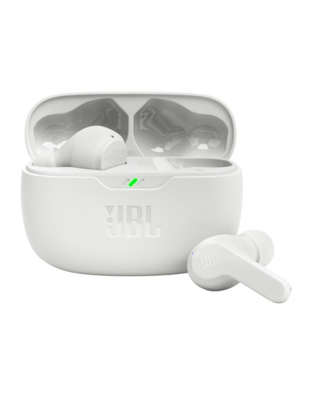 JBL Wave Beam Auriculares True Wireless Stereo (TWS) Dentro de oído Llamadas Música Deporte Uso diario Bluetooth Blanco