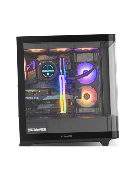 NOX Hummer ETHER Midi Tower Negro