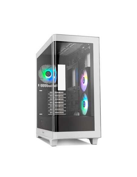 NOX Hummer ETHER Midi Tower Negro, Blanco