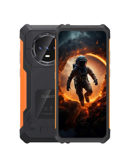 Cubot King Kong ES 16,5 cm (6.5") SIM doble Android 14 4G USB Tipo C 6 GB 128 GB 5100 mAh Negro, Naranja