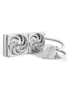 Montech HyperFlow Silent 240 Procesador Sistema de refrigeración líquida todo en uno 12 cm Blanco 1 pieza(s)