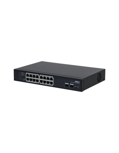 Dahua Technology PoE PFS3218-16GT-135 switch No administrado L2 Gigabit Ethernet (10 100 1000) Energía sobre Ethernet (PoE)