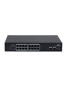 Dahua Technology PoE PFS3218-16GT-135 switch No administrado L2 Gigabit Ethernet (10 100 1000) Energía sobre Ethernet (PoE) 2