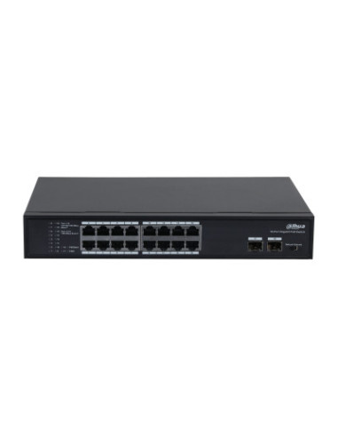 Dahua Technology PoE PFS3218-16GT-135 switch No administrado L2 Gigabit Ethernet (10 100 1000) Energía sobre Ethernet (PoE)