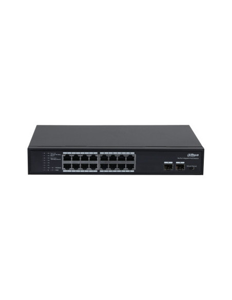 Dahua Technology PoE PFS3218-16GT-135 switch No administrado L2 Gigabit Ethernet (10 100 1000) Energía sobre Ethernet (PoE)