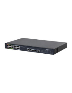 Dahua Technology ePoE DH-LR2218-16ET-240-V2 switch Gestionado L2 Fast Ethernet (10 100) Energía sobre Ethernet (PoE) Negro