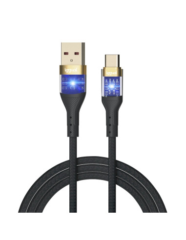 iggual IGG319994 cable USB USB 2.0 1 m USB A USB C Negro