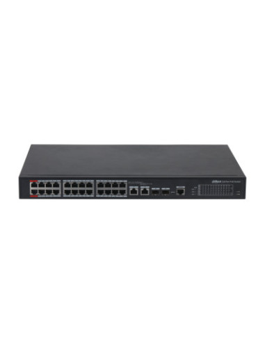 Dahua Technology PoE DH-PFS4226-24ET-360-V3 switch Gestionado L2 Gigabit Ethernet (10 100 1000) Energía sobre Ethernet (PoE)