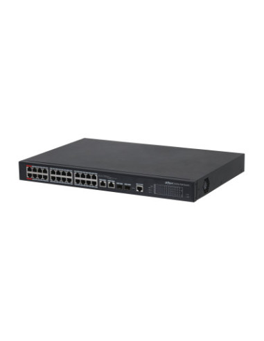 Dahua Technology PoE DH-PFS4226-24ET-360-V3 switch Gestionado L2 Gigabit Ethernet (10 100 1000) Energía sobre Ethernet (PoE)